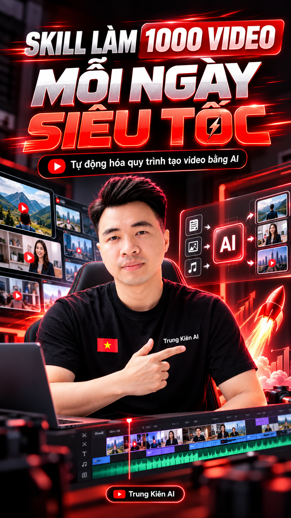 Skill Làm 1000 Video Mỗi Ngày Siêu Tốc
